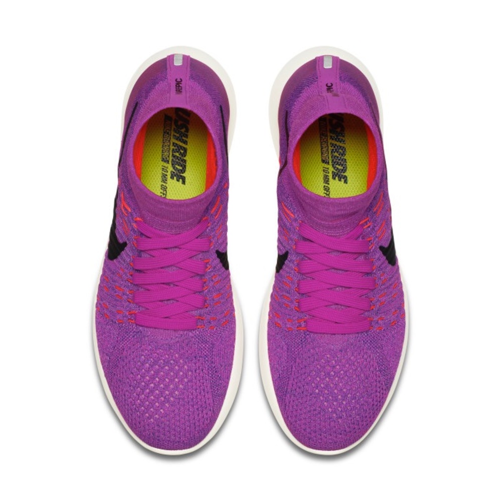 Nike NWOB Lunar Epic Flyknit High Top Running Shoe in RARE Color Combo Size 8.5 - Picture 2 of 14